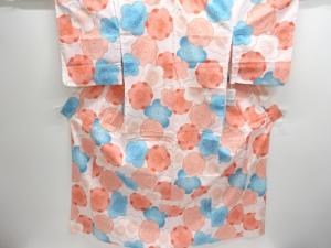 未使用品　梅模様浴衣